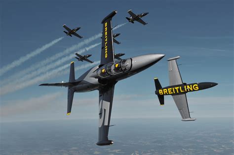 breitling air show 2019|Breitling Jet Team flying Display at RIAT 2019 AirShow.